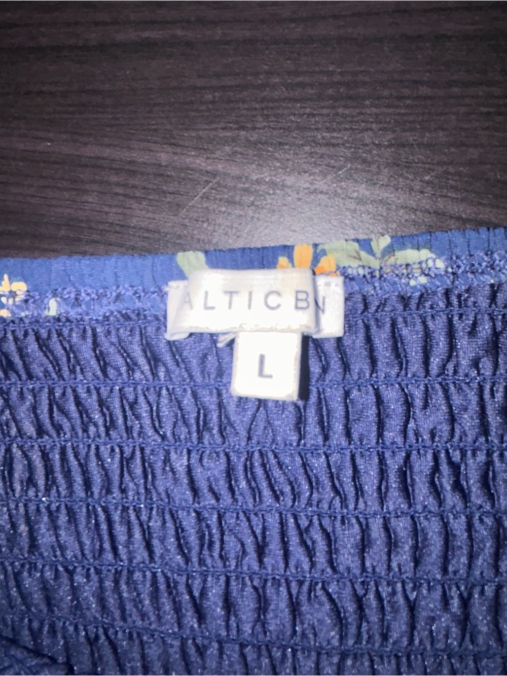 Baltic Born Marta Smocked Midi Dress size L - Picture 9 of 11